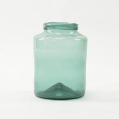 Large Hand Blown Antique Glass Jar - 3049729