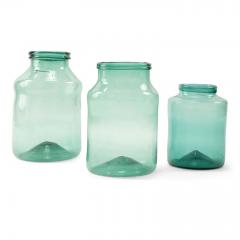 Large Hand Blown Antique Glass Jar - 3049735