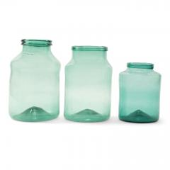 Large Hand Blown Antique Glass Jar - 3049737