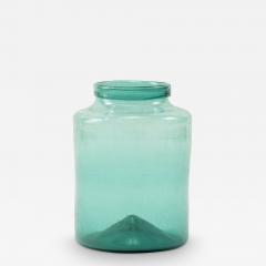 Large Hand Blown Antique Glass Jar - 3053153