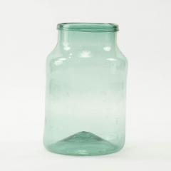 Large Hand Blown Antique Glass Jar - 3050539