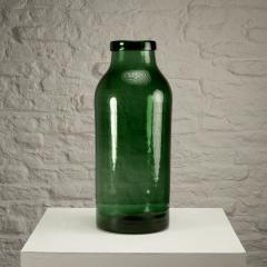 Large Hand Blown Antique Glass Pickling Jar Denmark 19th Century - 3509501