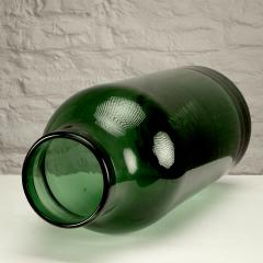 Large Hand Blown Antique Glass Pickling Jar Denmark 19th Century - 3509509