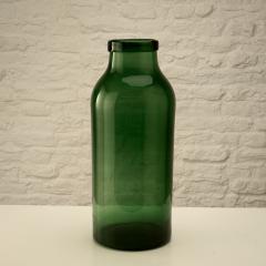 Large Hand Blown Antique Glass Pickling Jar Denmark 19th Century - 3607937