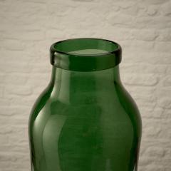 Large Hand Blown Antique Glass Pickling Jar Denmark 19th Century - 3607939