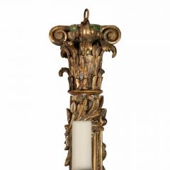 Large Hand Carved Giltwood Italian Twelve Arm Chandelier - 4015703