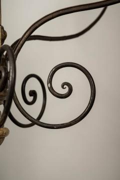 Large Hand Carved Giltwood Italian Twelve Arm Chandelier - 4016149