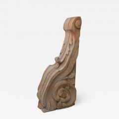 Large Hand Carved Oak Corbel - 1839867