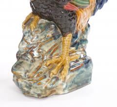 Large Hand Painted Decorated English Porcelain Tableware Decorative Rooster - 3810746