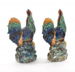 Large Hand Painted Decorated English Porcelain Tableware Decorative Rooster - 3810754