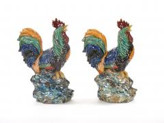 Large Hand Painted Decorated English Porcelain Tableware Decorative Rooster - 3810755
