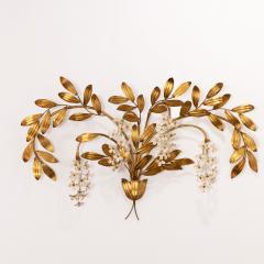Large Hans K gl Wisteria Wall Sconce Appliqu  - 3361196