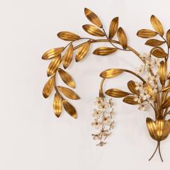 Large Hans K gl Wisteria Wall Sconce Appliqu  - 3361197