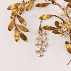 Large Hans K gl Wisteria Wall Sconce Appliqu  - 3361198