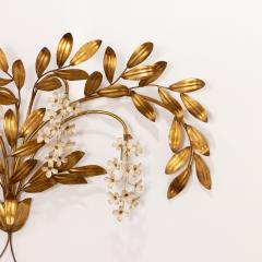 Large Hans K gl Wisteria Wall Sconce Appliqu  - 3361200