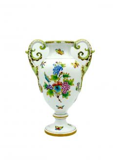 Large Herend Porcelain Decorative Vase Urn - 2714967