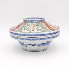 Large Imari Covered Rice Bowl Japan circa 1880 - 3320907