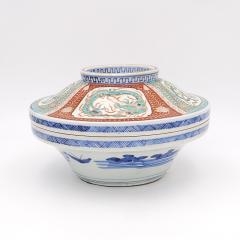 Large Imari Covered Rice Bowl Japan circa 1880 - 3320909