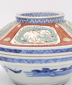 Large Imari Covered Rice Bowl Japan circa 1880 - 3320910