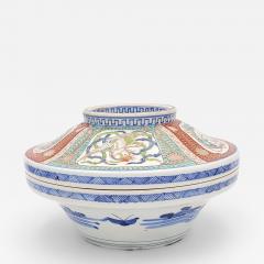 Large Imari Covered Rice Bowl Japan circa 1880 - 3323195