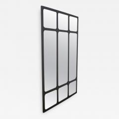 Large Industrial Heavy Wrought Iron Mirror - 1146550