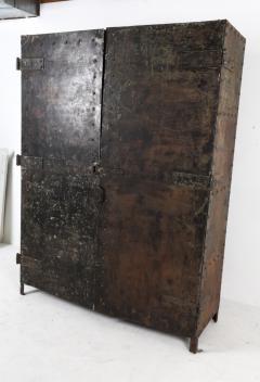 Large Industrial Riveted Steel Cabinet - 4401350