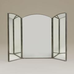 Large Italian 1960s triptych table mirror - 3387479