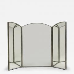 Large Italian 1960s triptych table mirror - 3391281