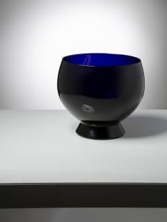 Large Italian 30s Cobalt Glass Centerpiece - 4724069