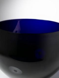 Large Italian 30s Cobalt Glass Centerpiece - 4724070