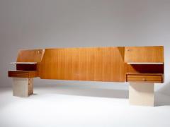 Large Italian 60s Geometric Headboard - 4725048