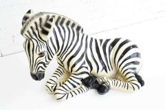 Large Italian Ceramic Zebra - 1279278