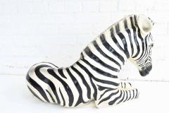 Large Italian Ceramic Zebra - 1279281