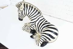 Large Italian Ceramic Zebra - 1279282