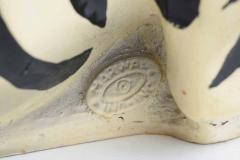 Large Italian Ceramic Zebra - 1279283