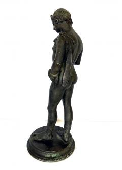 Large Italian Grand Tour Bronze Figure of Narcissus - 3229952