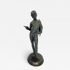 Large Italian Grand Tour Bronze Figure of Narcissus - 3231955