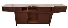 Large Italian Mid Century Rosewood Credenza - 218784