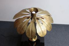 Large Italian Modernist Ippocastano Brass Table Lamp Designed by Carlo Giorgi - 4021454