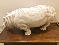 Large Italian Terra Cotta Hippopotamus - 1411760