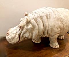 Large Italian Terra Cotta Hippopotamus - 1411762