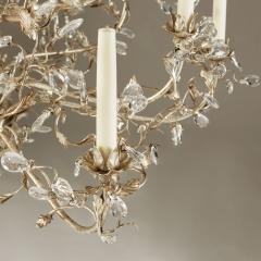 Large Italian oval vine chandelier - 2465678