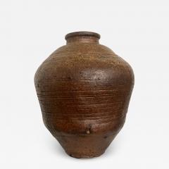 Large Japanese Antique Shigaraki Tsubo Jar - 1590087