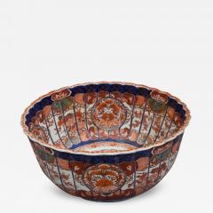 Large Japanese Fluted Imari Bowl - 335971