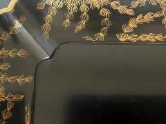 Large Japanese Lacquer Tray with Maki e Carp Design Meiji Period - 1980853