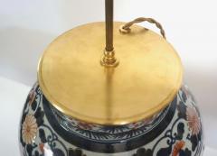 Large Japanese Late Edo Period Imari Vase Table Lamp - 3301293