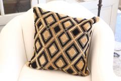 Large Kuba Cloth Cushion - 1390730