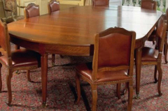 Large Late 18th Century French Oval Extending Walnut Dining Table - 1445665