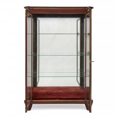 Large Late 19th Century French Neoclassical Gilt metal mounted vitrine - 2863215
