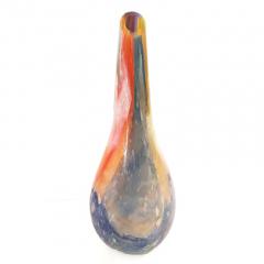 Large Late 20th Century Italian Murano Overlaid Crystal Glass Decorative Vase - 4552970